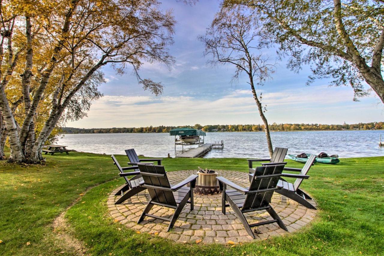 Pelican Lake Getaway On Stunning Peninsula! Pequot Lakes Eksteriør billede