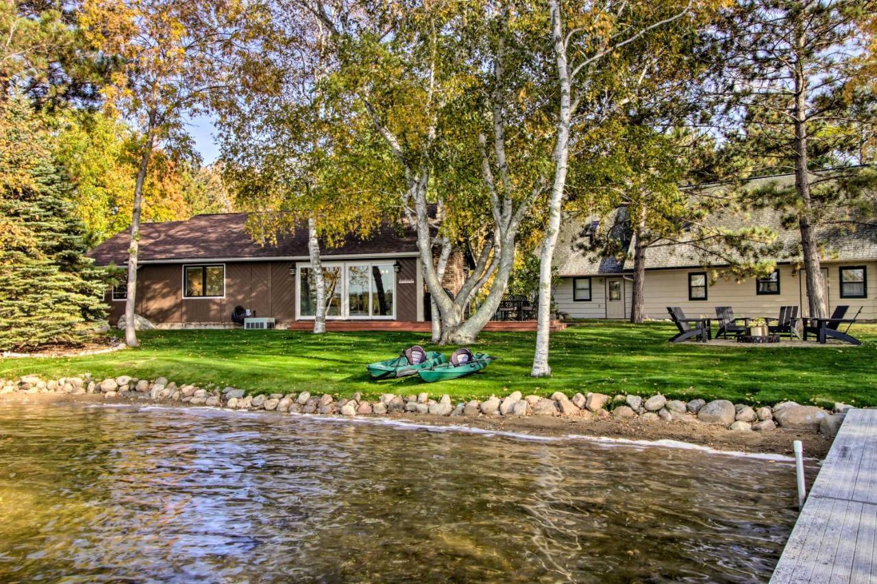 Pelican Lake Getaway On Stunning Peninsula! Pequot Lakes Eksteriør billede